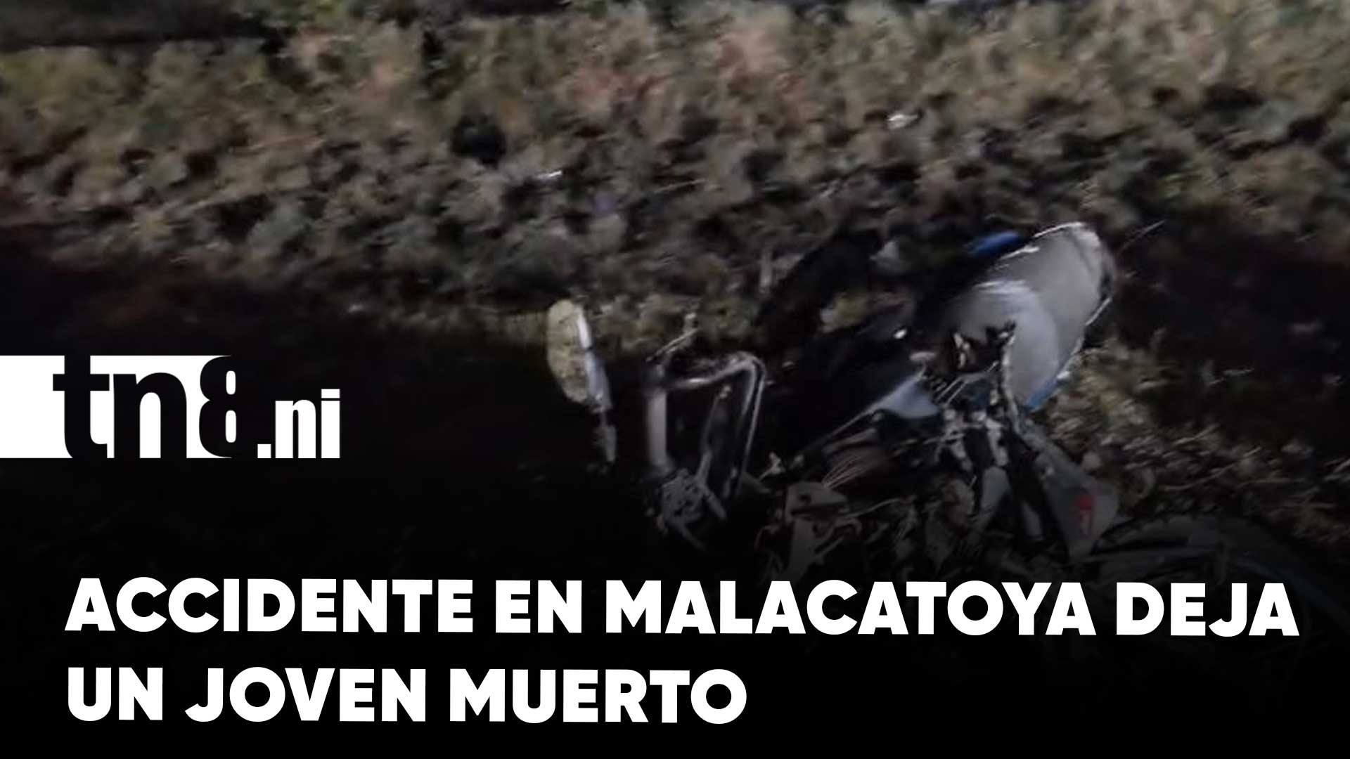 Accidente de motocicleta en Malacatoya cobra la vida de un joven de 21 ...