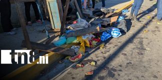 Foto: Managua: adulto mayor es impactado por vehículo/ TN8