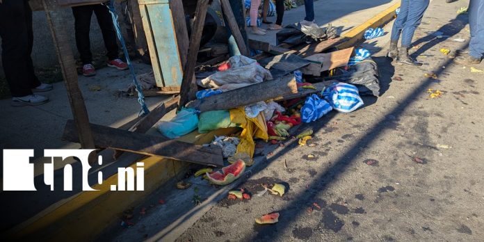 Foto: Managua: adulto mayor es impactado por vehículo/ TN8