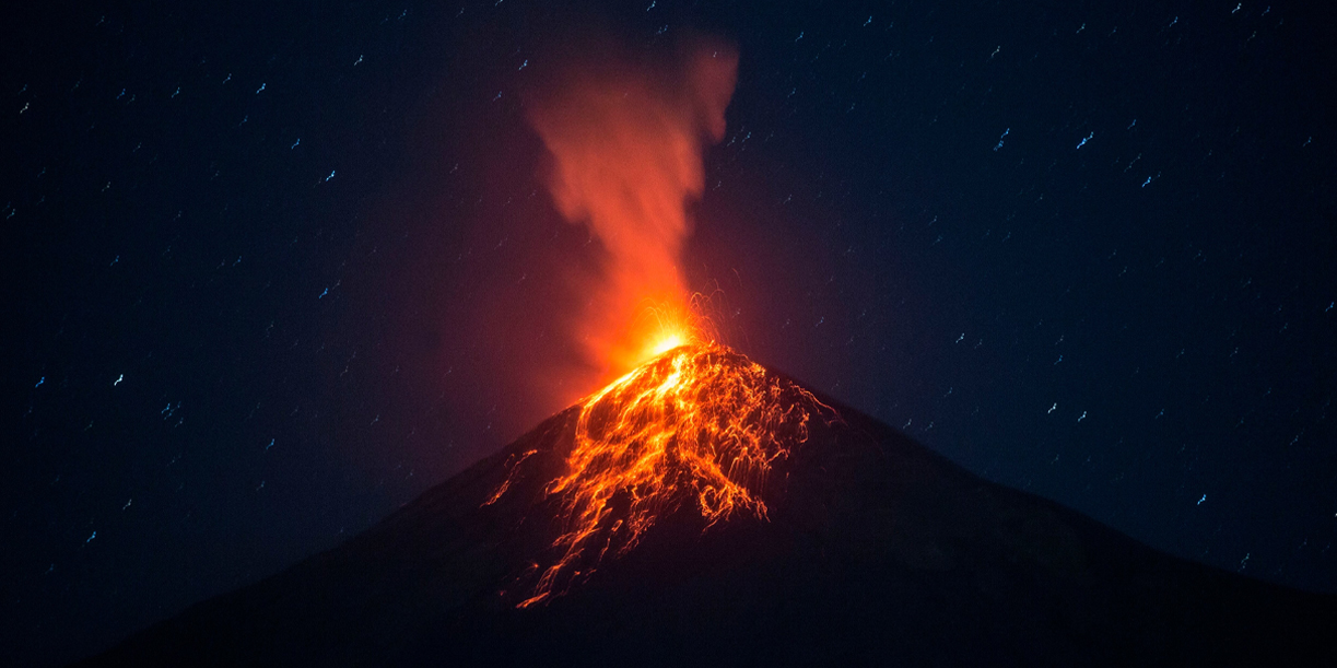 Foto: Volcán de Fuego en Guatemala mantiene alerta por caída de ceniza/Cortesía