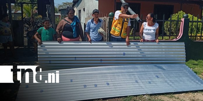 Foto: Familia de Rivas sobrevive a incendio que arrasó su hogar / TN8