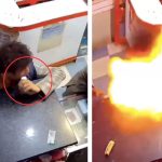 Foto: Incidente en India: batería de celular estalla luego de ser mordida /Cortesía