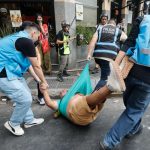 Foto: Represión en Argentina /cortesía