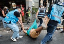 Protestas en Argentina dejan 300 heridos tras brutal represión Foto: Represión en Argentina /cortesía