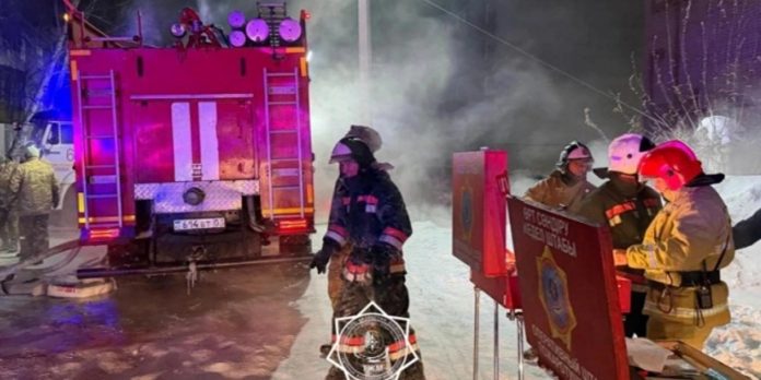 Foto: Fuerte explosión en un café de Kazajistán /Cortesía