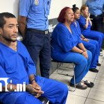 Foto: Imputados por agresión a policías en Managua /TN8