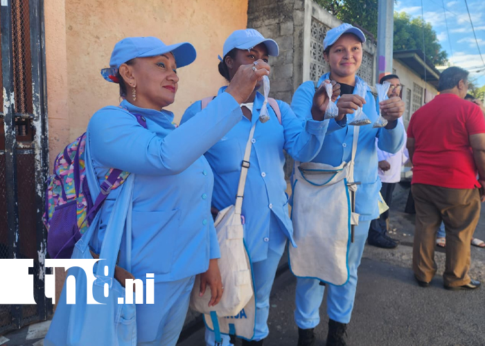 Foto: Lucha antiepidémica llega al barrio José Benito Escobar /TN8