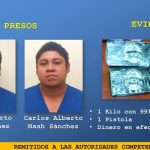 Foto: Capturan a hermanos con casi dos kilos de cocaína en Bilwi /TN8
