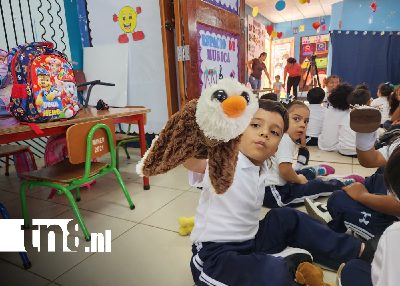 Foto: Risas y aprendizaje protagonizan festival de títeres en Preescolar / TN8