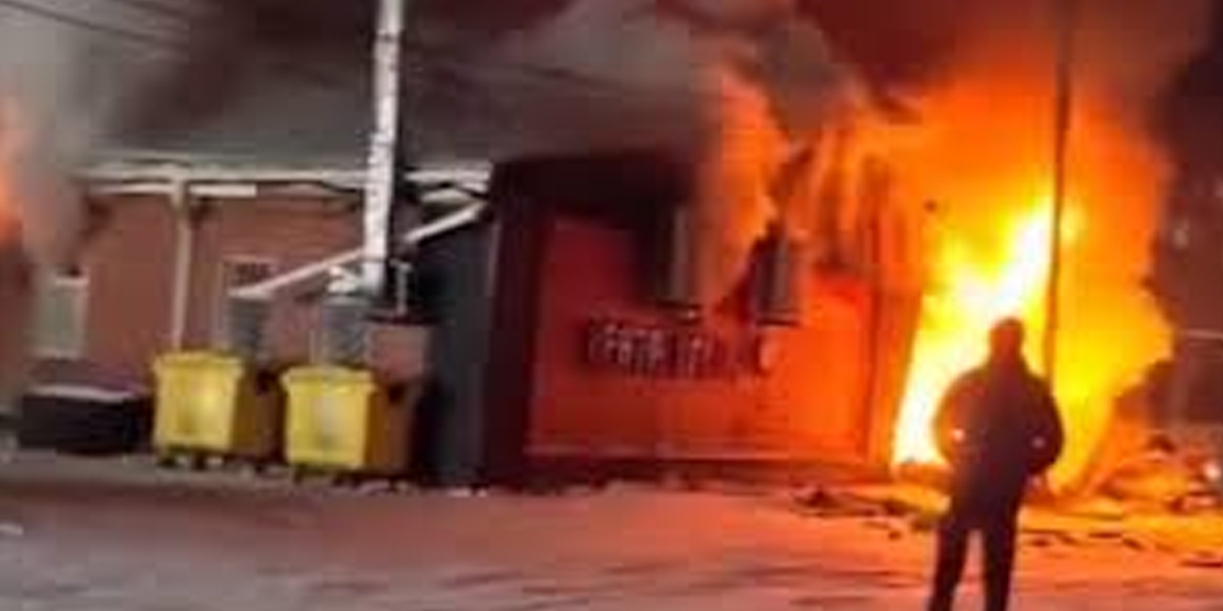 Foto: Fuerte explosión en un café de Kazajistán /Cortesía