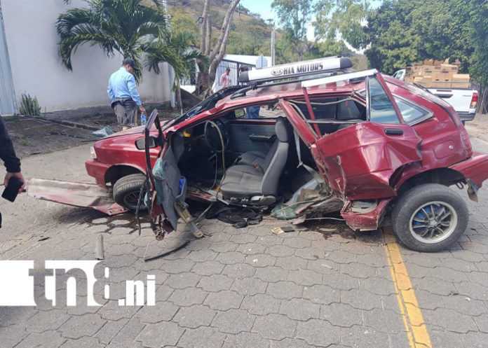 Foto: Cansancio al volante casi termina en tragedia en Jinotega /TN8