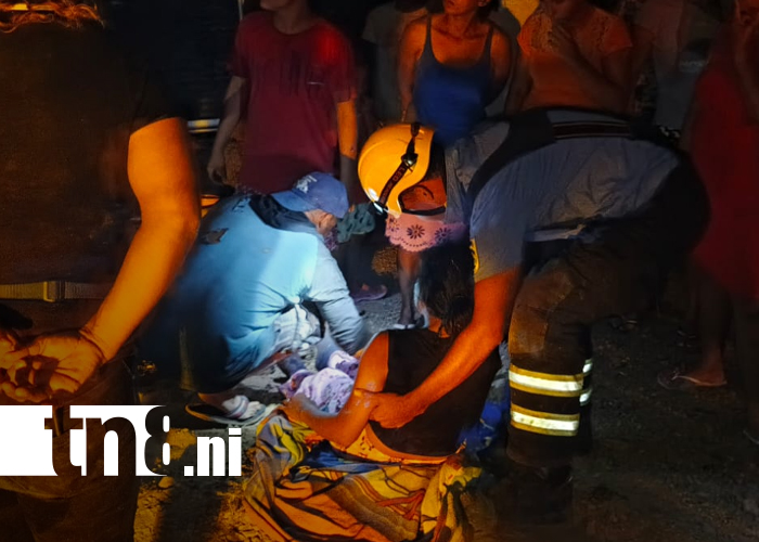  Foto: Accidente vial en Rivas deja seis personas heridas y daños materiales / TN8