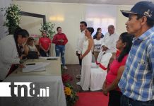Las Sabanas fortalece la unidad familiar con emotivas bodas grupales en Madriz Foto: Parejas reafirman su amor en bodas grupales en Madriz / TN8