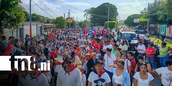 Foto: El legado de Sandino sigue vivo en nuevas generaciones nicaragüenses/TN8