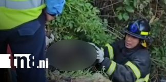 Foto: Motociclista pierde control y cae a un cauce en San Judas/TN8