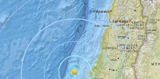 Foto: Fuerte sismo en la mañana sacuden Chile /Cortesía