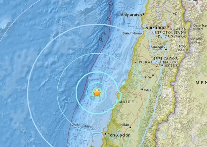 Foto: Fuerte sismo en la mañana sacuden Chile /Cortesía