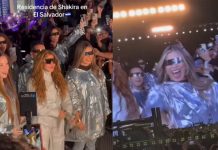 Foto: Quiso brillar más que Shakira y terminó funada /Cortesía