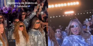 Foto: Quiso brillar más que Shakira y terminó funada /Cortesía
