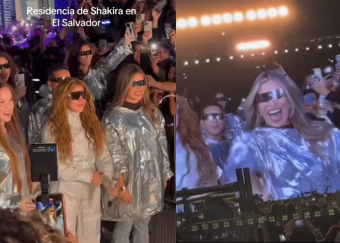 Foto: Quiso brillar más que Shakira y terminó funada /Cortesía
