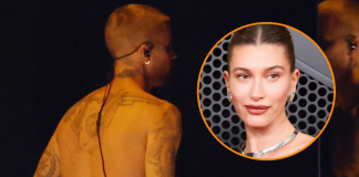 Foto: ¿Justin Bieber se tatuó el rostro de Hailey? El detalle que encendió los Grammy/Cortesía