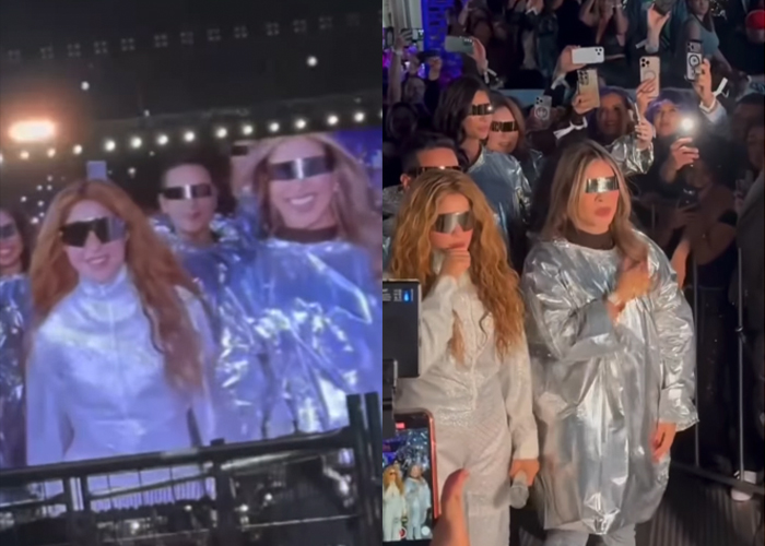 Foto: Quiso brillar más que Shakira y terminó funada /Cortesía