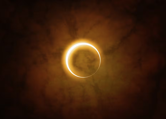 Foto: Así será el eclipse solar anular de febrero de 2026 /Cortesía