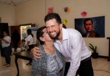 Foto: Julio Payán y la visita a la Casa Club Ciudad Sandino en el marco de Mañaneros con Corazón