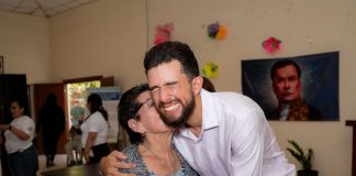 Foto: Julio Payán y la visita a la Casa Club Ciudad Sandino en el marco de Mañaneros con Corazón