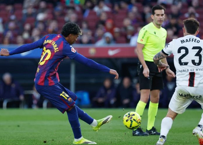 Barcelona goleó 3-0 al Mallorca