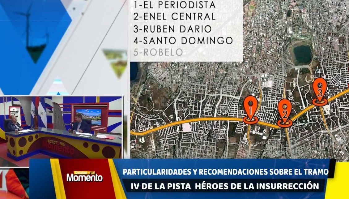 Foto: Avances para Managua en infraestructura / TN8