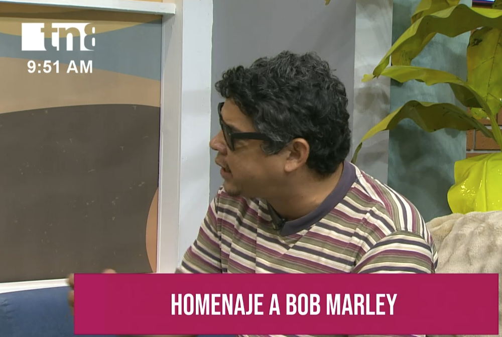Foto: Henry Green presenta el evento de celebración a Bob Marley