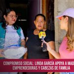Historias de valentía: Mañaneros reconoce el esfuerzo de madres trabajadoras Foto Linda García y una iniciativa con mujeres emprendedoras / TN8