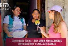 Foto Linda García y una iniciativa con mujeres emprendedoras / TN8