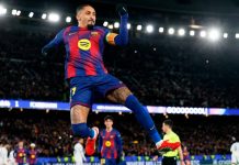 Raphinha, en duda ante el Atlético en Copa del Rey raphinha, barcelona, copenhague,