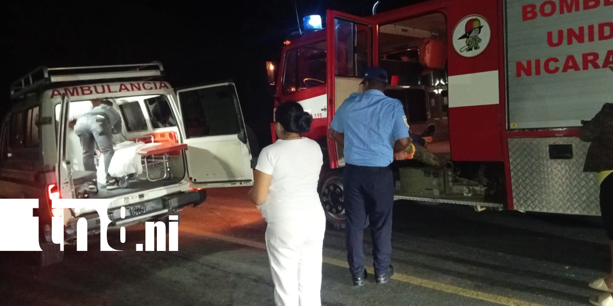 Foto: Muere tras días de lucha por choque con semoviente en Rivas /TN8