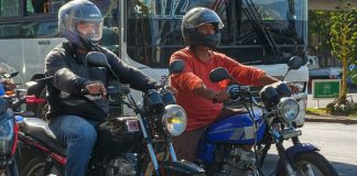 Foto: Campaña para motociclistas