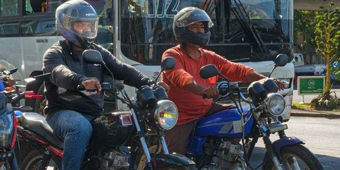 Foto: Campaña para motociclistas