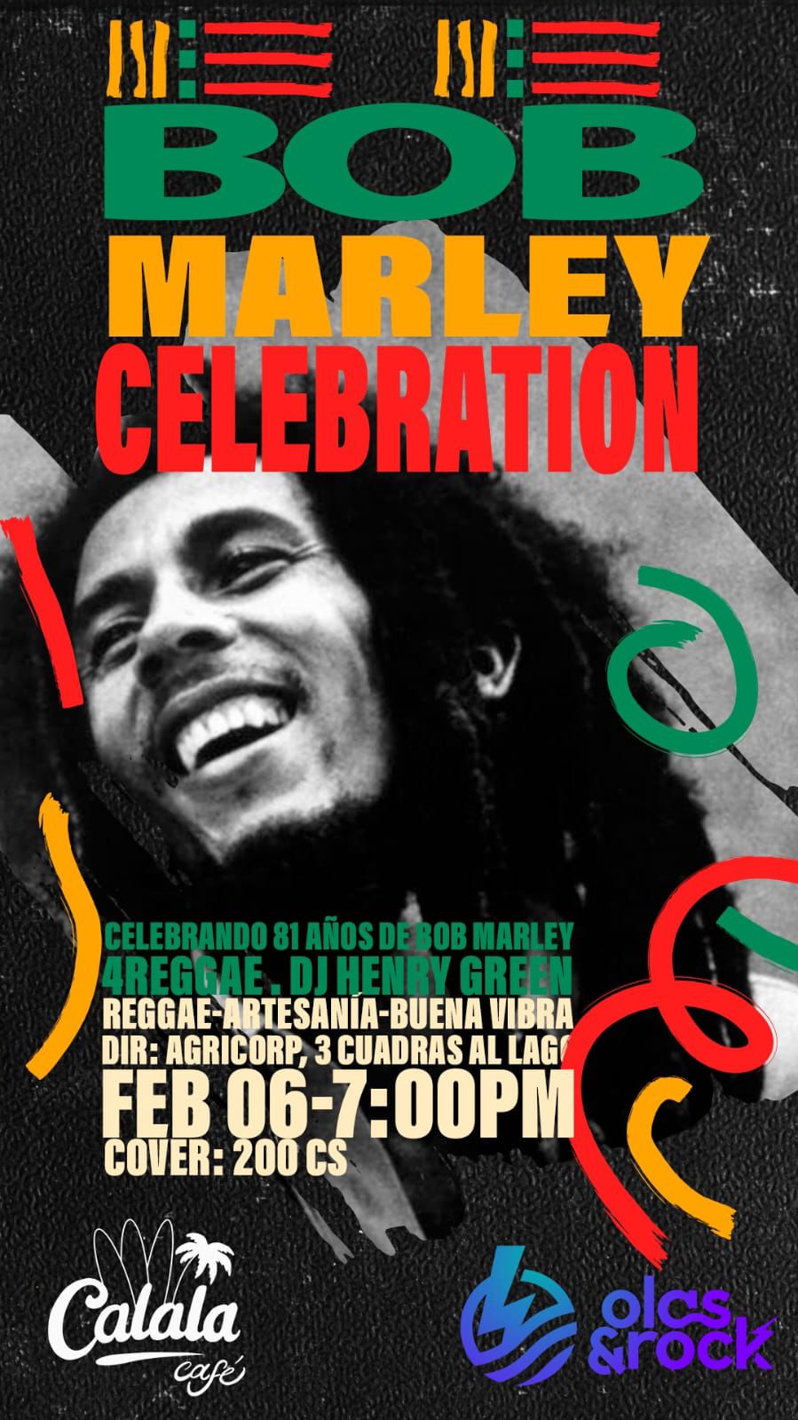 Foto: Celebración de Bob Marley en Managua