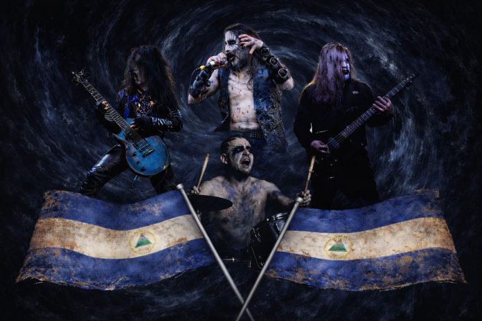 Foto: Nihilismo, banda de black metal de Honduras, que tocará en Nicaragua