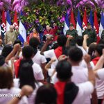 Foto: Comandante Daniel Ortega y Compañera Rosario Murillo en acto de entrega del Hospital Sandino Nuevo Amanecer