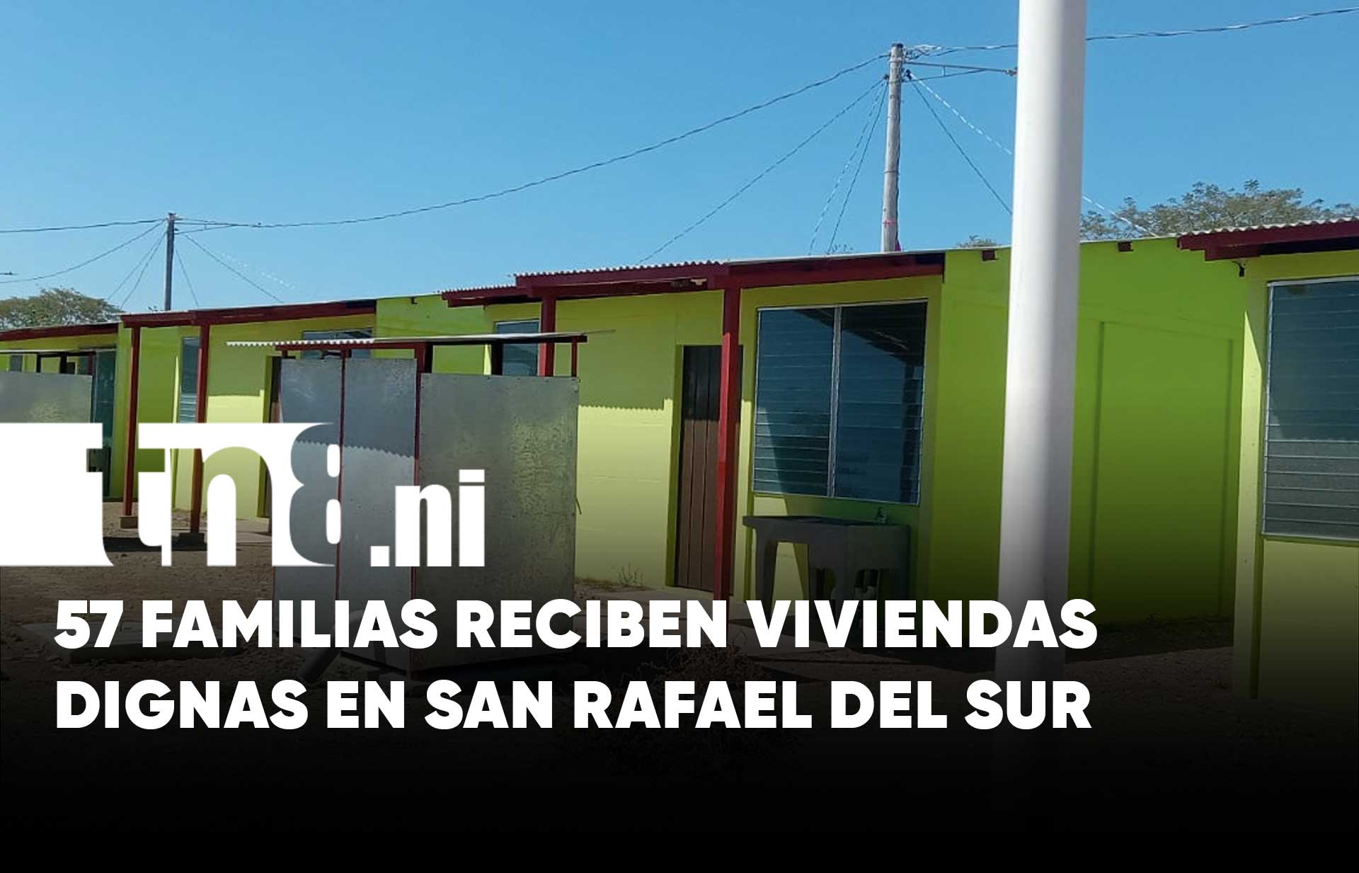 La alegría llega a San Rafael del Sur con la entrega de casas dignas ...