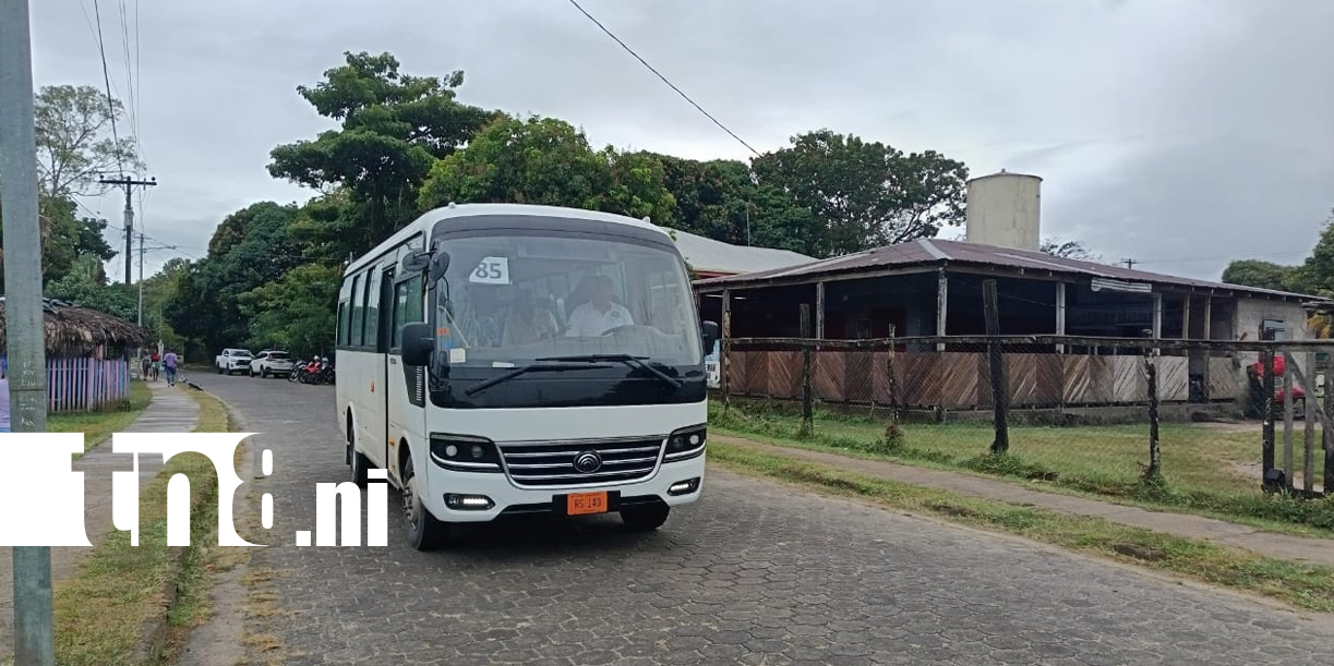 Foto: Familias del Caribe Sur se benefician con transporte digno /TN8