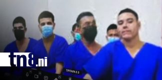 Foto: Presuntos involucrados en venta de carne de caballo en el Mercado Oriental / TN8