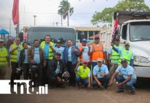 Foto: Bilwi y una campaña por una cudad limpia / TN8