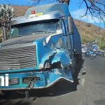 Mañana de caos en la Cuesta El Plomo con una quintuple colisión Foto: Accidente múltiple en la Cuesta El Plomo, Managua / TN8
