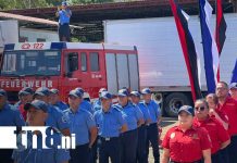 Foto: Capacitación a bomberos de Nicaragua en técnica canina y rescate vehicular / TN8