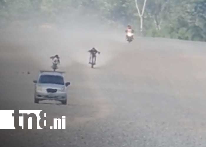 Foto: Accidente por carrera ilegal en Bonanza, Caribe Norte / TN8