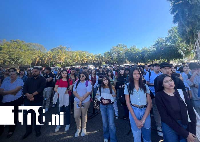 Foto: Inicio de año lectivo 2026 en la UNICA, Universidad Cardenal Miguel Obando y Bravo / TN8