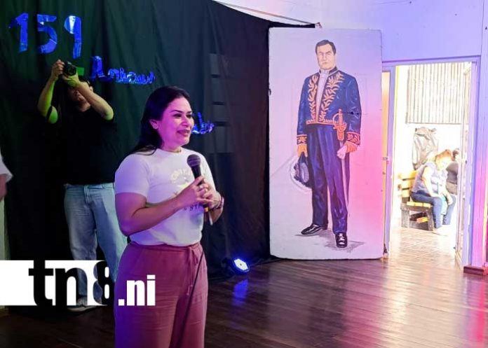 Foto: Homenaje a Rubén Darío en Casa de la Cultura Alejandro Cuadra, en Managua / TN8